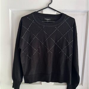NWT Alfani black sweater size petite medium